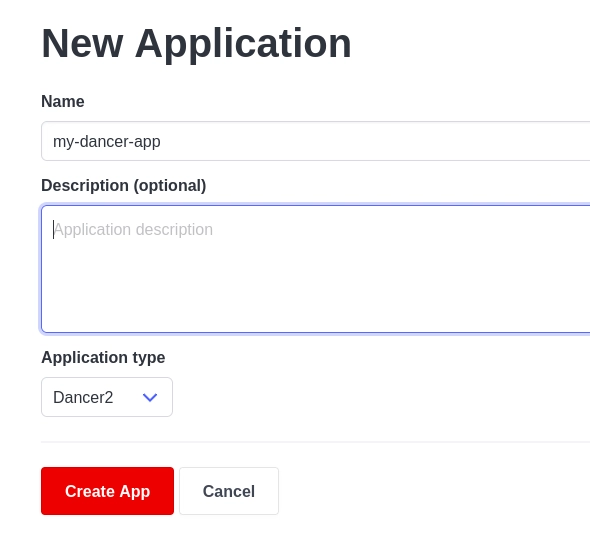 New Application
